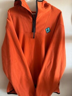 Outdoor Afro X REI Half-Zip Hooded Fleece Pullover